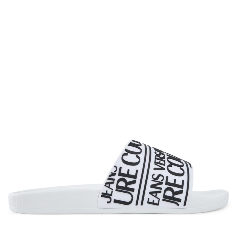 Чехли Versace Jeans Couture 79YA3SQ1 71352 003 Бял цвят на ниска цена