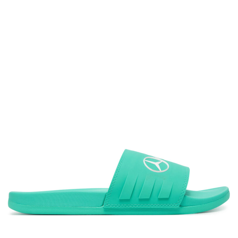 Чехли adidas Mercedes - AMG Petronas Formula One Team adilette JR1071 Електриков цвят на ниска цена
