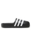 Чехли adidas Originals AdiFom adilette HQ7218 Cblack/Ftwwht/Cblack цвят на ниска цена