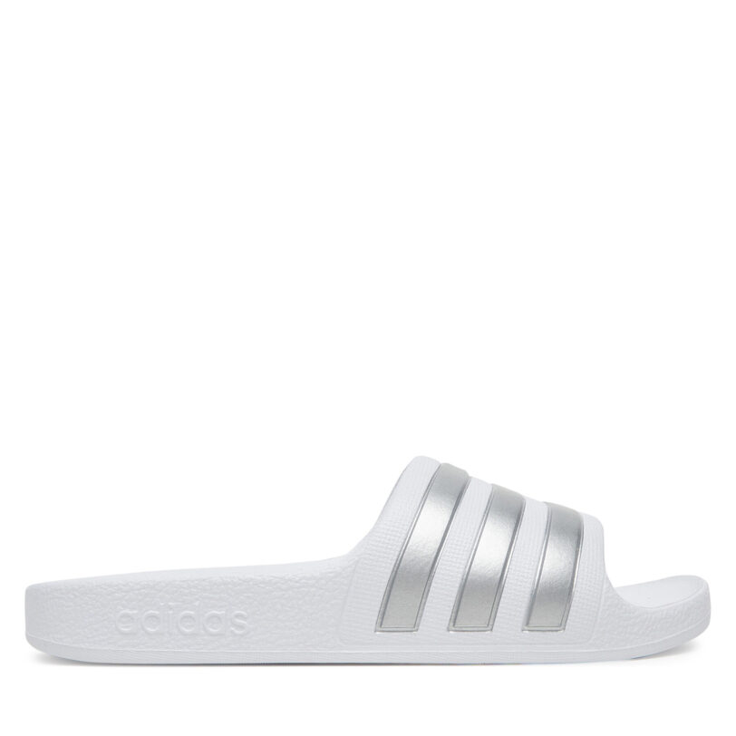 Чехли adidas adilette Aqua K F35555 Бял цвят на ниска цена
