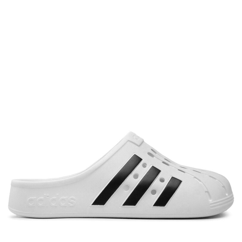 Чехли adidas adilette Clog FY8970 Бял цвят на ниска цена