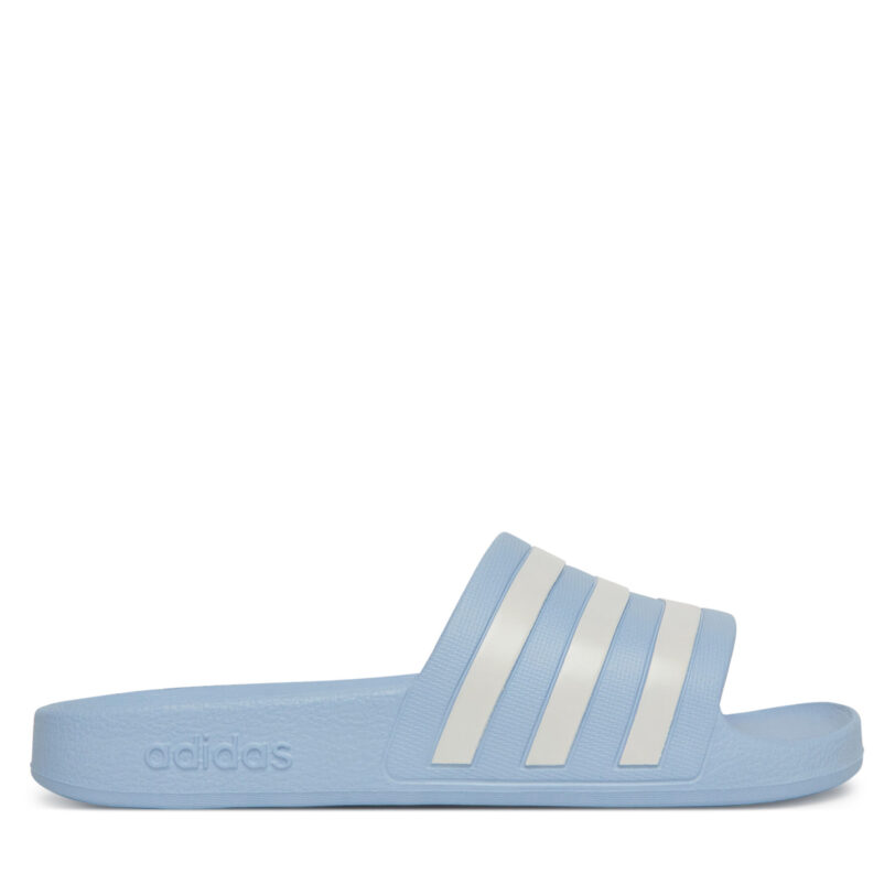 Чехли adidas adilette IE8919 Светлосиньо цвят на ниска цена