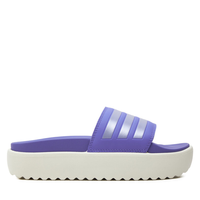 Чехли adidas adilette Platform IF6922 Виолетов цвят на ниска цена