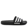 Чехли adidas adilette Shower K G27625 Черен цвят на ниска цена