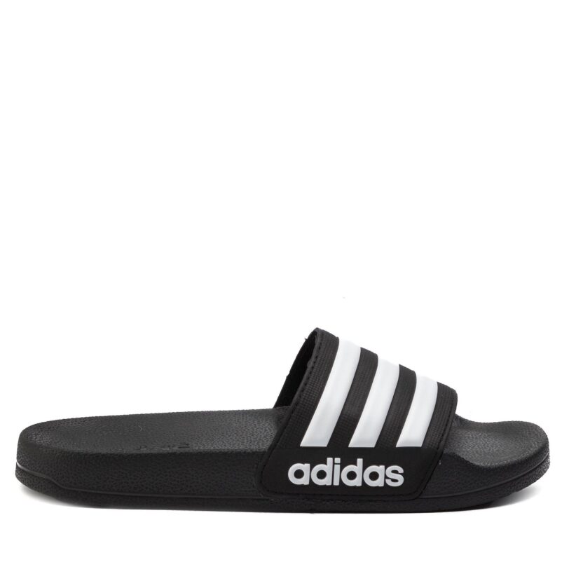 Чехли adidas adilette Shower K G27625 Черен цвят на ниска цена
