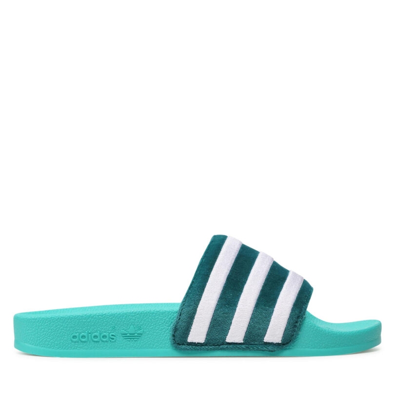 Чехли adidas adilette W GX3371 Зелен цвят на ниска цена