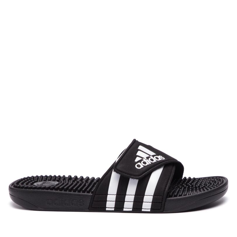 Чехли adidas adissage F35580 Черен цвят на ниска цена