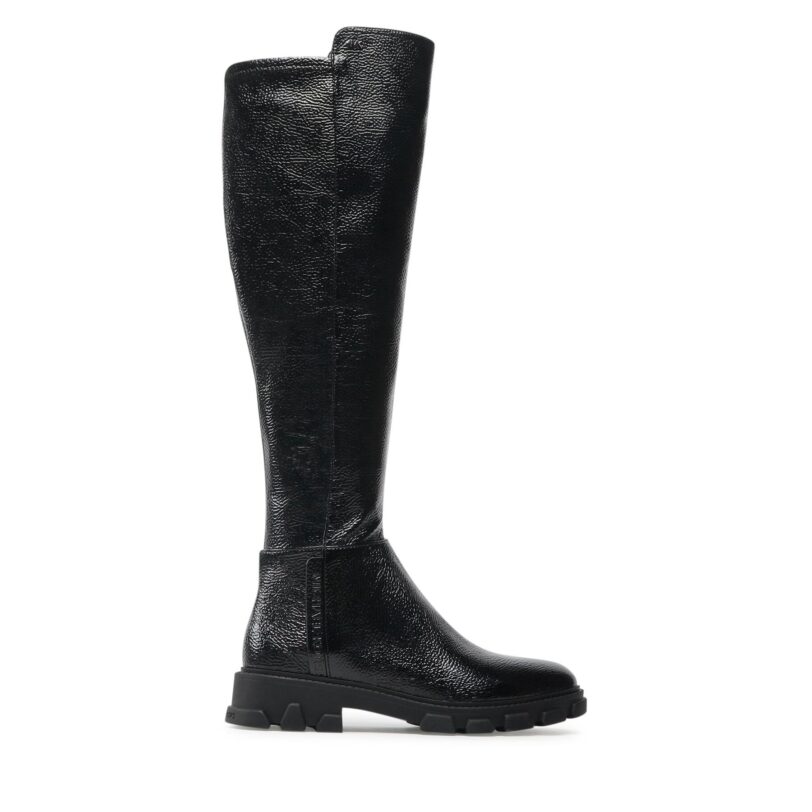 Чизми MICHAEL Michael Kors Ridley 40F2RIFB5B Черен цвят на ниска цена