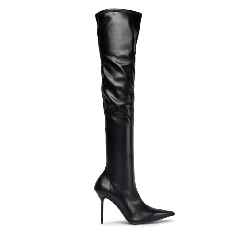 Чизми PINKO Lully Cruissard Al 23-24 BLKS1 102030 A18W Черен цвят на ниска цена