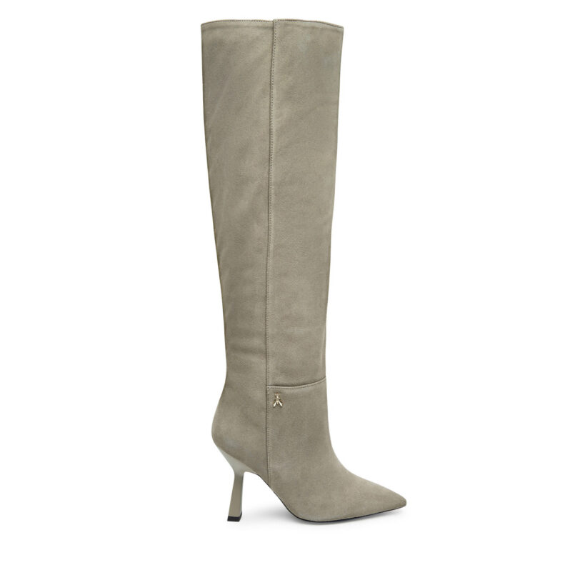 Чизми Patrizia Pepe 8Y0090/L033-S690 Сив цвят на ниска цена