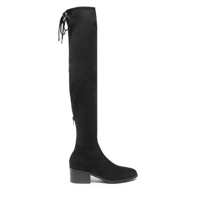 Чизми Steve Madden Gerardine SM11001162-04001-001 Черен цвят на ниска цена