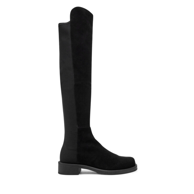 Чизми Stuart Weitzman 5050 Bold Boot SG654 Черен цвят на ниска цена