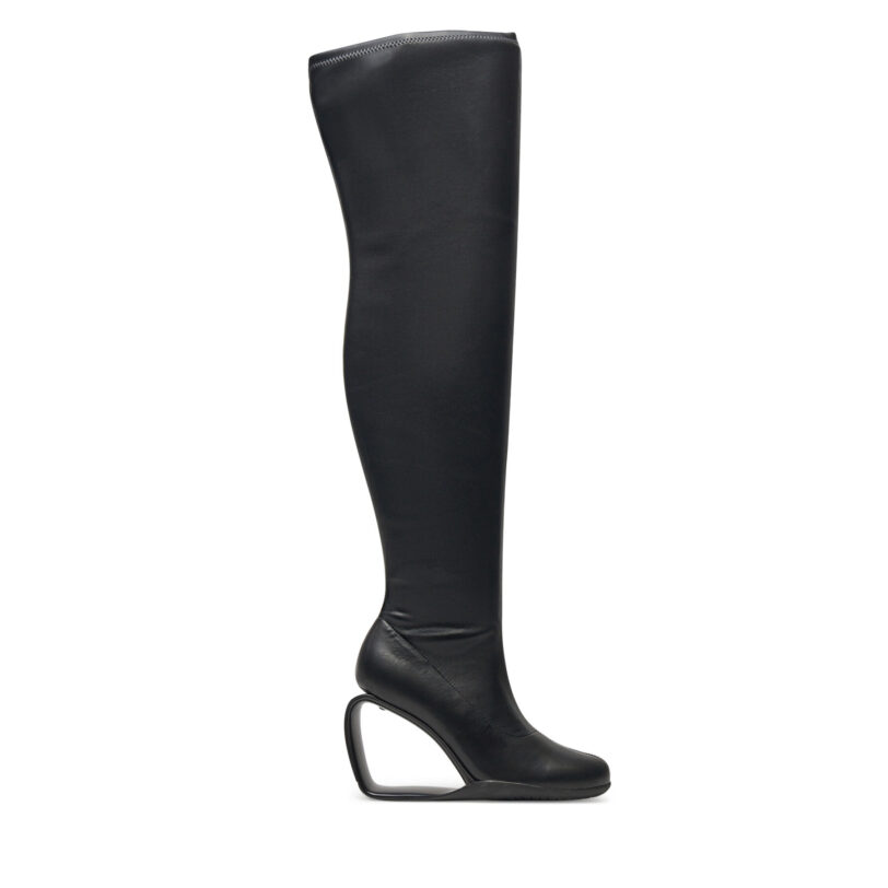 Чизми United Nude Mobius Long Boot Hi II 10751849177 Черен цвят на ниска цена