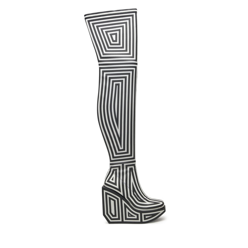 Чизми United Nude Wa Long Boot Hi 1087851082 Сив цвят на ниска цена