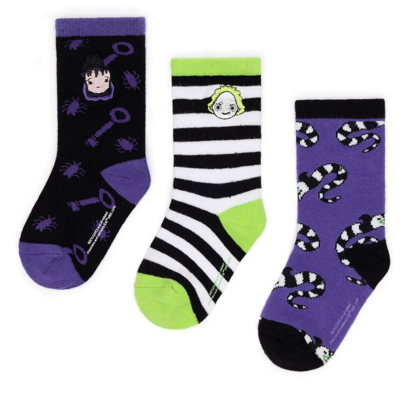 Чорапи BEETLEJUICE ACCCS-AW24-324WBBJ Цветен цвят на ниска цена