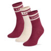 Чорапи Fila F3608-AW24 (3-pack) Розов цвят на ниска цена