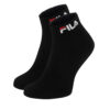 Чорапи Fila F4403-AW24 (2-pack) Черен цвят на ниска цена