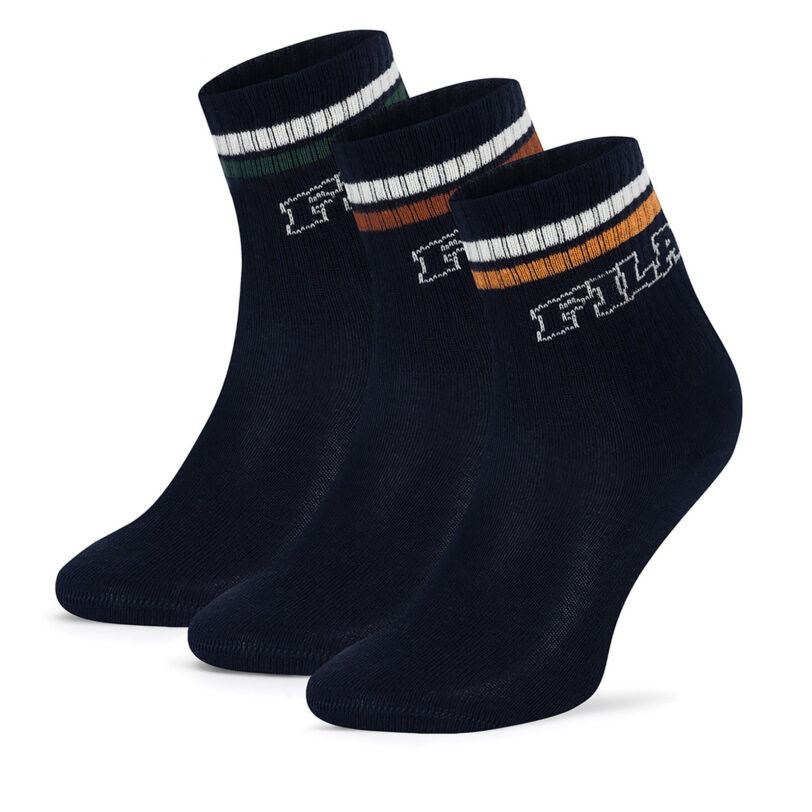 Чорапи Fila F8080-AW24 (3-pack) Тъмносин цвят на ниска цена