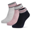 Чорапи Fila F8206-AW24 (3-pack) Розов цвят на ниска цена