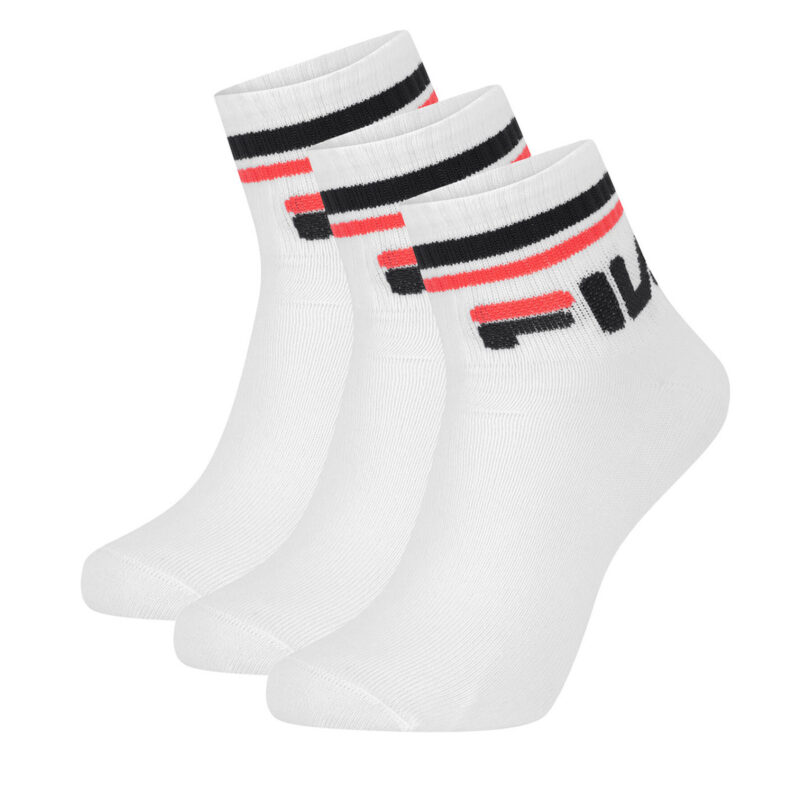 Чорапи Fila F9398-AW24 (3-pack) Бял цвят на ниска цена
