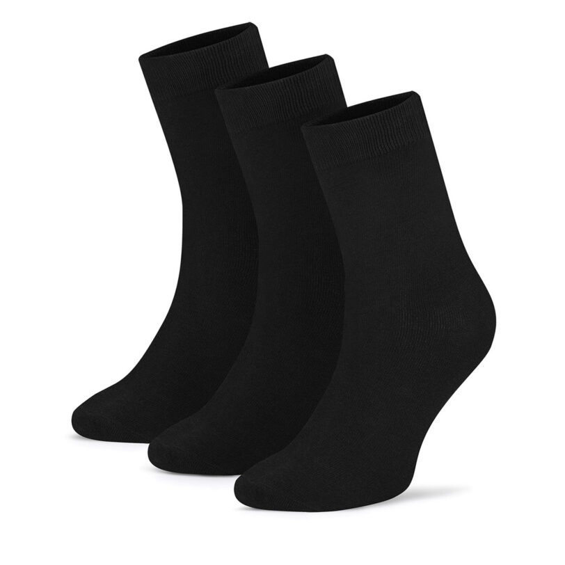 Чорапи Gino Rossi 3MB-002-AW24 (3-pack) Черен цвят на ниска цена
