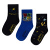Чорапи Harry Potter ACCCS-AW24-226WBHP (3-pack) Черен цвят на ниска цена