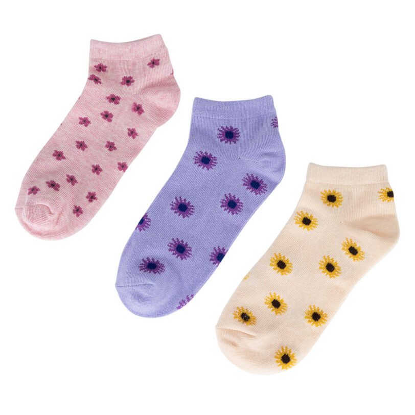 Чорапи JENNY 7KB-001-SS25 (3-PACK) Бежов цвят на ниска цена