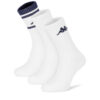 Чорапи Kappa KR_ANKLE_SS25 (3-PACK) Бял цвят на ниска цена