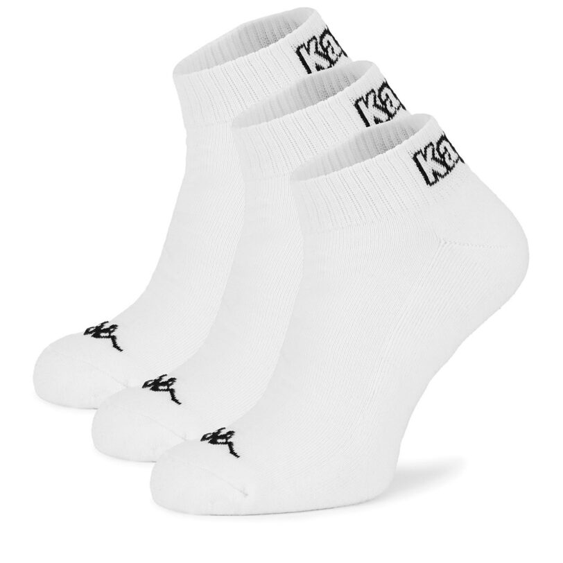 Чорапи Kappa KR_GOAL_SS25 (3-PACK) Бял цвят на ниска цена