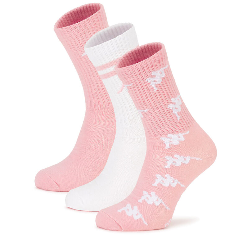 Чорапи Kappa KR_SUPERT_SS25 (3-PACK) Розов цвят на ниска цена