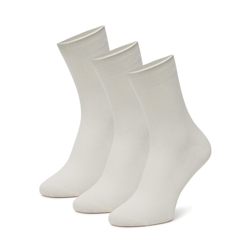 Чорапи Nine West BR_NW_01_Z_SS25 (3 PACK) Бял цвят на ниска цена