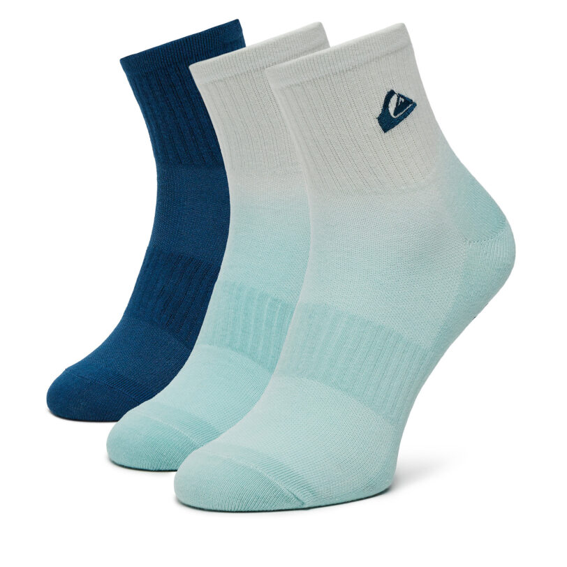 Чорапи Quiksilver AS_QUIKSILVER_102Z_SS25 (3-PACK) Зелен цвят на ниска цена