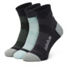 Чорапи Quiksilver AS_QUIKSILVER_103Z_SS25 (3-PACK) Зелен цвят на ниска цена