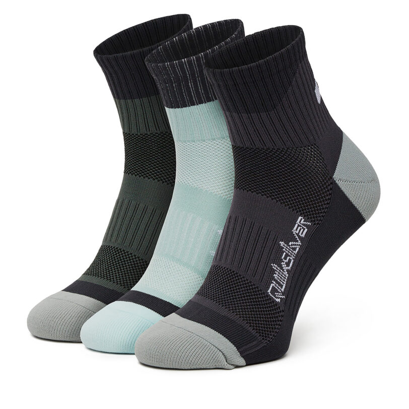 Чорапи Quiksilver AS_QUIKSILVER_103Z_SS25 (3-PACK) Зелен цвят на ниска цена