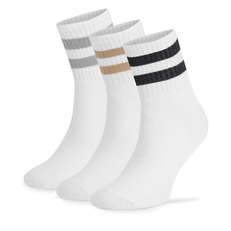 Чорапи Sprandi 0UB-001-AW24 (3-PACK) Бежов цвят на ниска цена