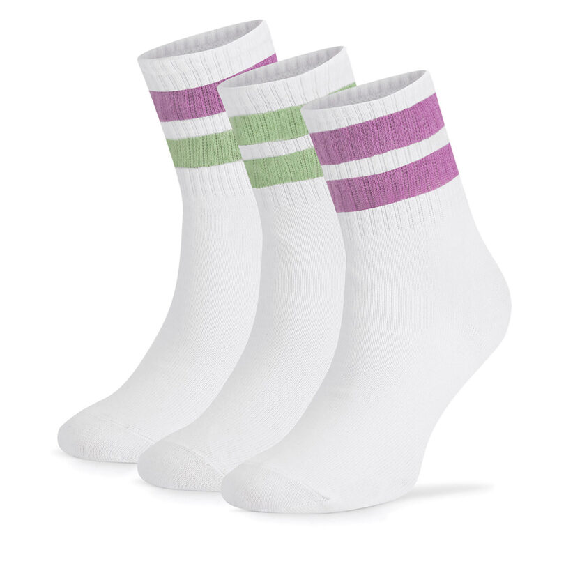 Чорапи Sprandi 0UB-001-AW24 (3-PACK) Виолетов цвят на ниска цена
