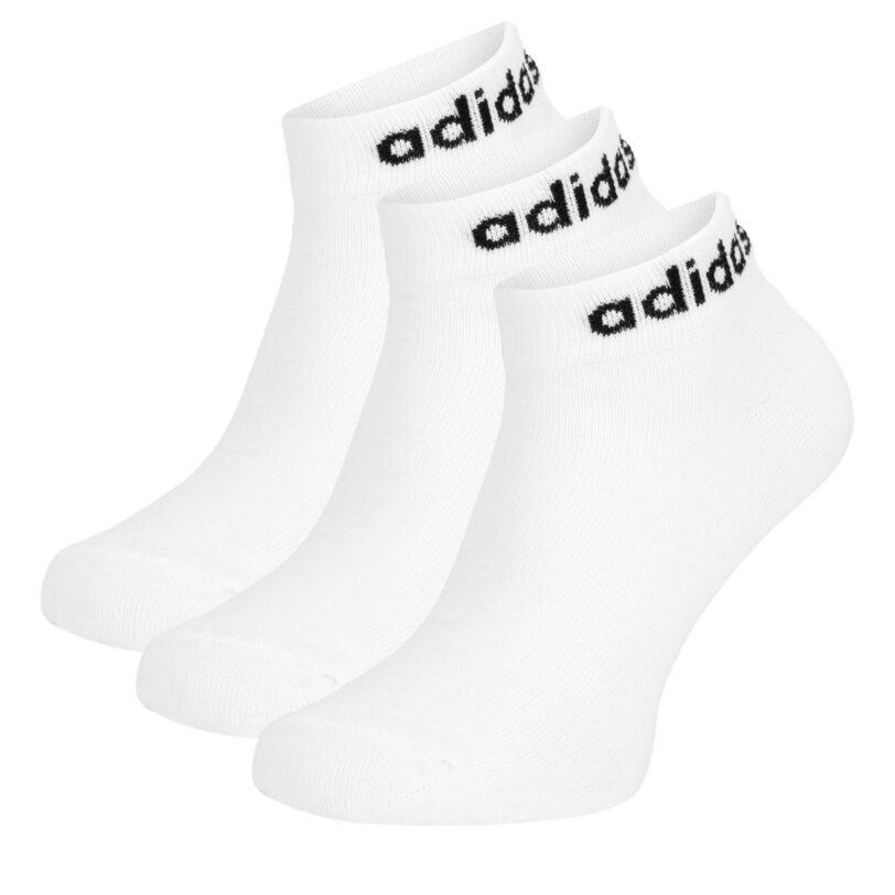 Чорапи adidas HT3451 3-PACK Бял цвят на ниска цена