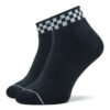 Чорапи дълги детски Vans Peek A Check VN0007BJBLK1 Черен цвят на ниска цена