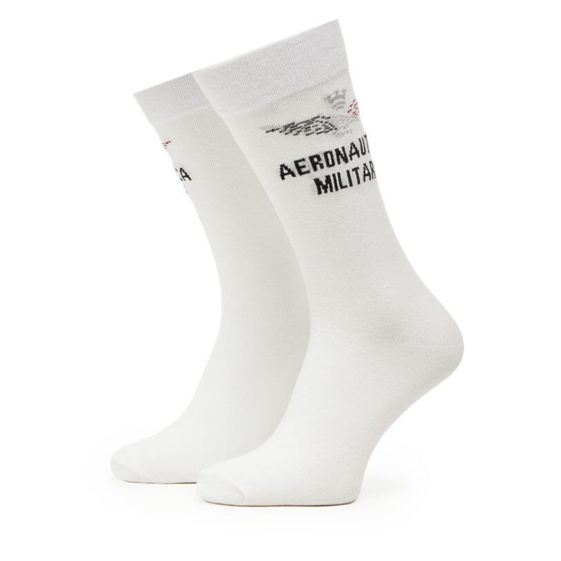 Чорапи дълги мъжки Aeronautica Militare 251CZ010L499 Бял цвят на ниска цена