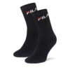 Чорапи дълги мъжки Fila F4401-AW24 (2-pack) Черен цвят на ниска цена