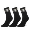 Чорапи дълги мъжки Fila F5603-AW24 (3-pack) Черен цвят на ниска цена