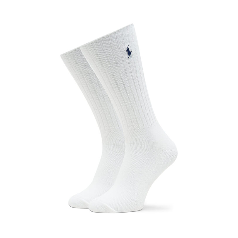 Чорапи дълги мъжки Polo Ralph Lauren 449876014003 Бял цвят на ниска цена