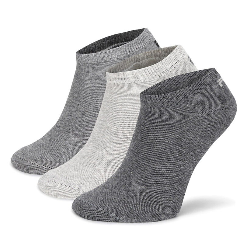 Чорапи къси мъжки Fila F9100-AW24 (3-pack) Сив цвят на ниска цена
