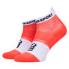 Чорапи къси унисекс Compressport Pro Racing V4.0 Run Low XU00047B Оранжев цвят на ниска цена