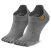 Чорапи къси унисекс Vibram Fivefingers Athletic No Show S15N03 Сив цвят на ниска цена