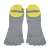 Чорапи къси унисекс Vibram Fivefingers Athletic No Show S21N04 Сив цвят на ниска цена