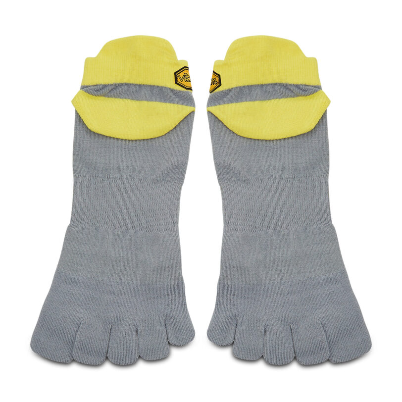 Чорапи къси унисекс Vibram Fivefingers Athletic No Show S21N04 Сив цвят на ниска цена