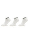 Чорапи къси унисекс adidas Linear Ankle Socks Cushioned Socks 3 Pairs HT3457 Бял цвят на ниска цена