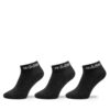 Чорапи къси унисекс adidas Linear Ankle Socks Cushioned Socks 3 Pairs IC1303 Черен цвят на ниска цена