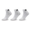 Чорапи къси унисекс adidas Thin and Light Ankle Socks 3 Pairs HT3468 Бял цвят на ниска цена